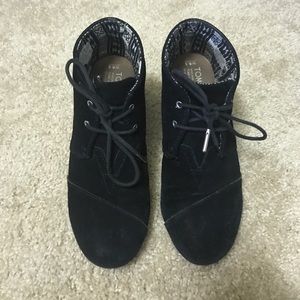 Black Tom Suede Booties